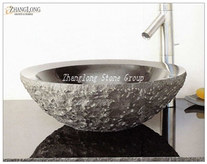 Grey Granite Solid Sinks with Vanity Top