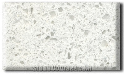 Quartz Stone White Grain