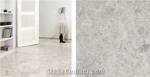 Silver Shadow Marble Tile ,Turkey Grey Marble
