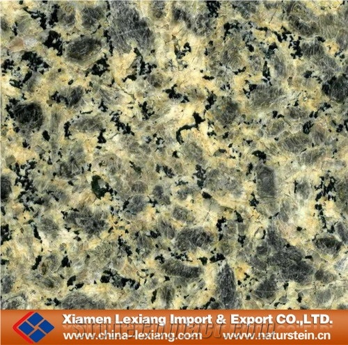 China Leopard Skin Granite Tile, China Green Granite