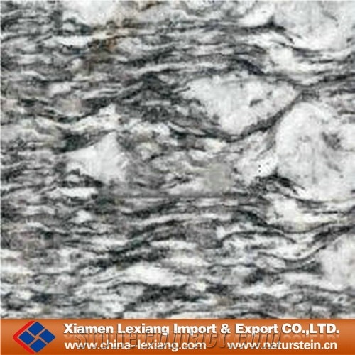 China Wave White Granite Tile, China Grey Granite