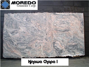 Kinawa Granite Slab, Brazil Pink Granite