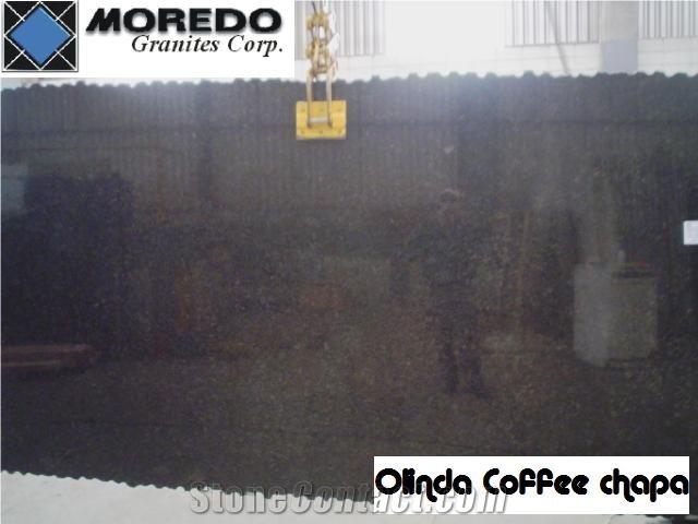 Olinda Coffee Granite Slab,Brazil Brown Granite