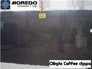 Olinda Coffee Granite Slab,Brazil Brown Granite