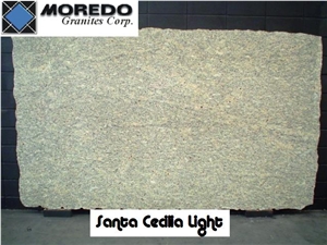 Santa Cecilia Light Granite Slab,Brazil Yellow Granite