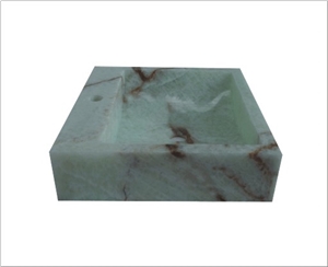 Pakistan Green Onyx Sinks