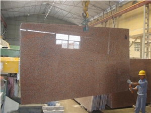 Maple Red Granite Slab,China Red Marble