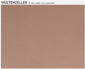 Wustenzell Sandstone Honed, Germany Red Sandstone Slabs & Tiles