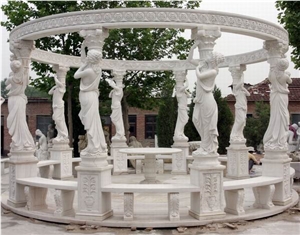 White Marble Gazebo