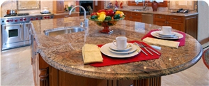 Juparana Florence Granite Coutertops