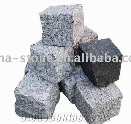 Grey Granite Cubes