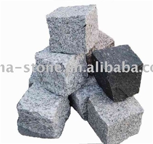 Grey Granite Cubes