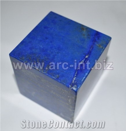 lapis lazuli cube