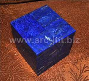 Lapis Lazuli Cubes Paper Weight for Office Accesso