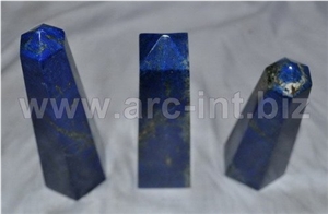 Natural Rock Lapis Lazuli Obsliks Points Wands and, Natural Lapis Lazuli Blue Limestone Art Works