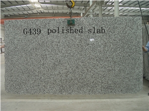 G439 Polished Granite Slab, China Grey Granite