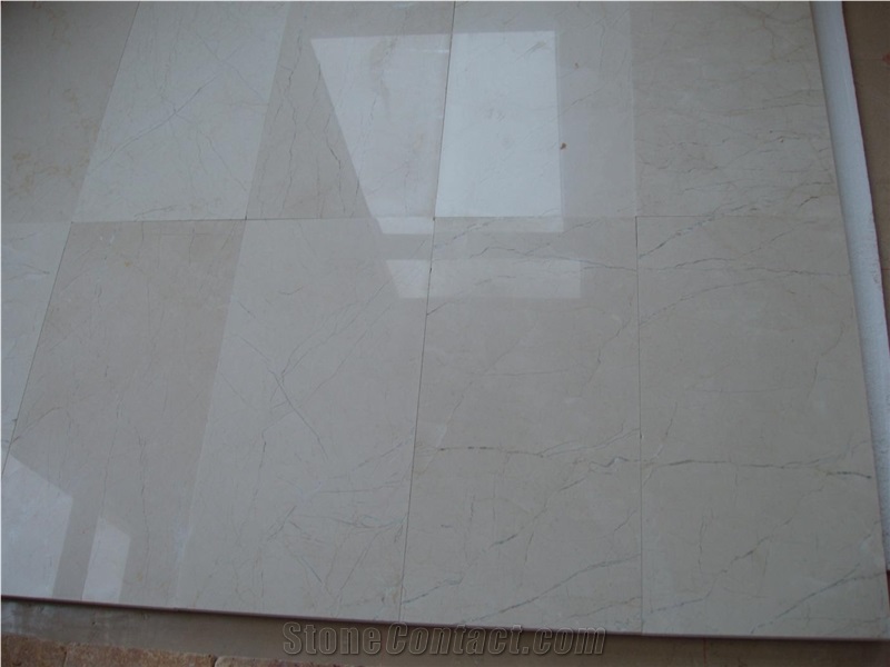 Shining Pearl Beige Marble Tile