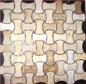Mix Beige Marble Mosaic