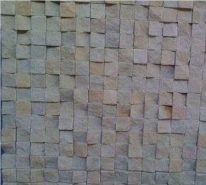 Beige Sandstone Mosaic Tile