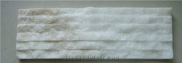 China Quartzite Ledge Stone, White Quartzite Ledge Stone