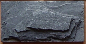Dark Grey Slate Mushroom Wall Cladding