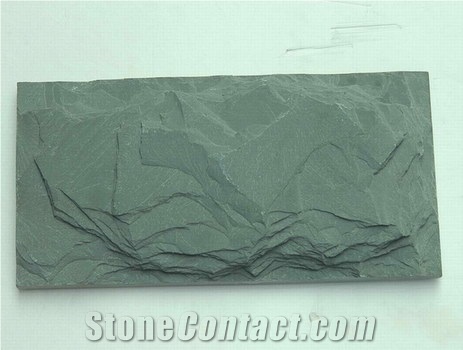 Green Slate Mushroom Stone