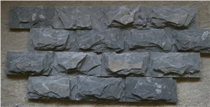 Grey Slate Mushroom Stone, Black Slate Mushroom Stone