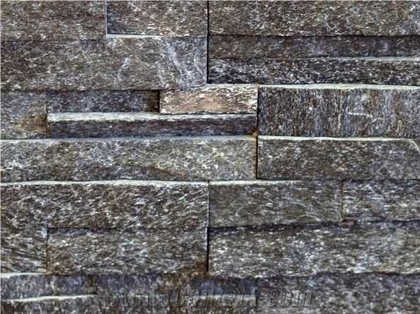 Ledger Slate Panel, Grey Quartzite Cultured Stone