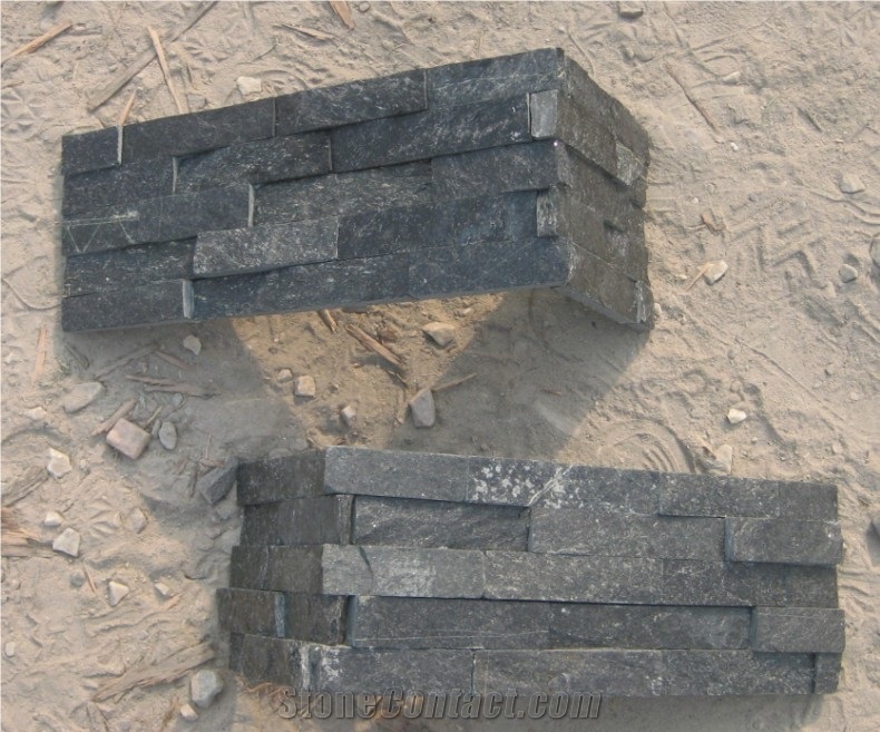 Natural Black Quartzite Stone