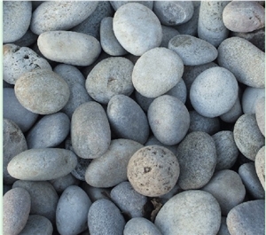 Natural Pebble Stone, Natural Stone White Slate Pebble Stone