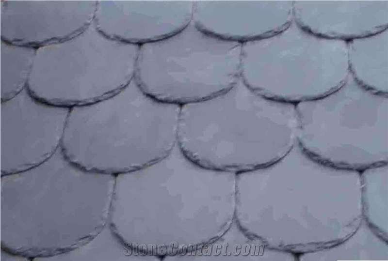 Natural Roofing Slate Tiles, Black Slate Roof Tiles