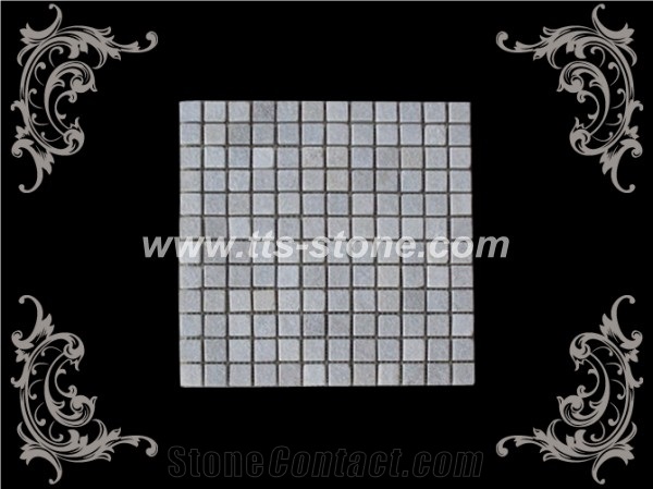 Natural Slate Mosaic, White Slate Mosaic