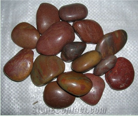 Natural Stone Brown Slate Pebble Stone