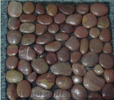 Pebble Stone, River Stone,Yellow Slate Pebble Stone