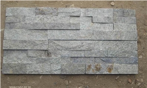 Quartzite Wall Stone Cladding, White Quartzite Wall Stone