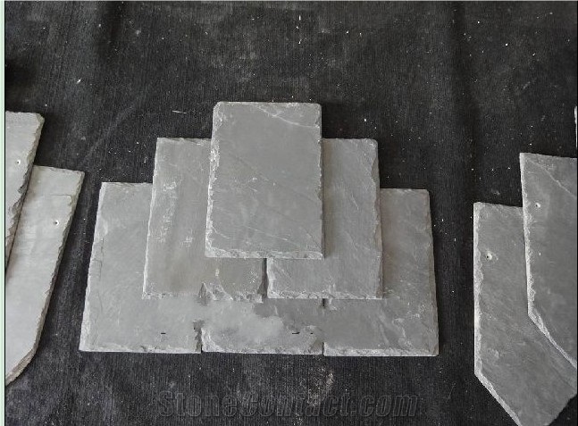 Slate White Sandstone Roofing Tile
