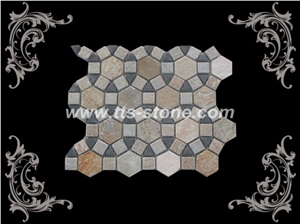 Stone Mosaic, Green Slate Mosaic