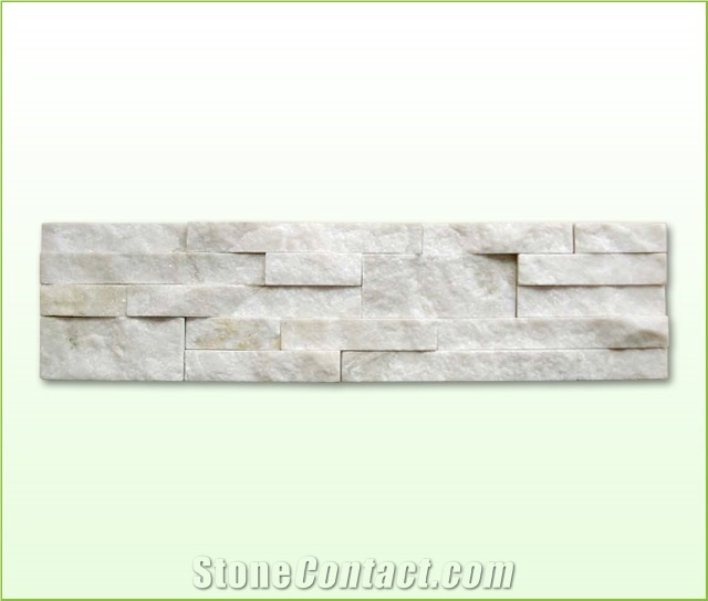 Stone Veneer, White Quartzite Veneer