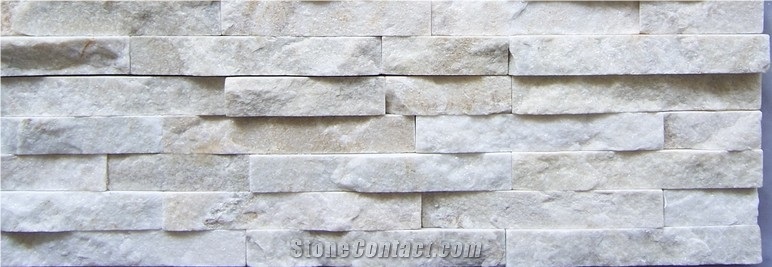 Wall Decoration Stone, White Quartzite Cultured Stone