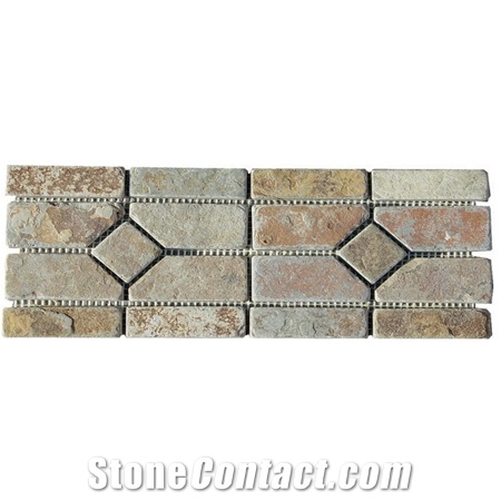 Wall Decorative Material, Beige Slate Deco