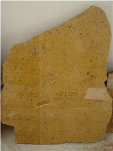 Irregular Flagstone Flst-06, Yellow Limestone