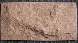 Red Granite Mushroom Stone