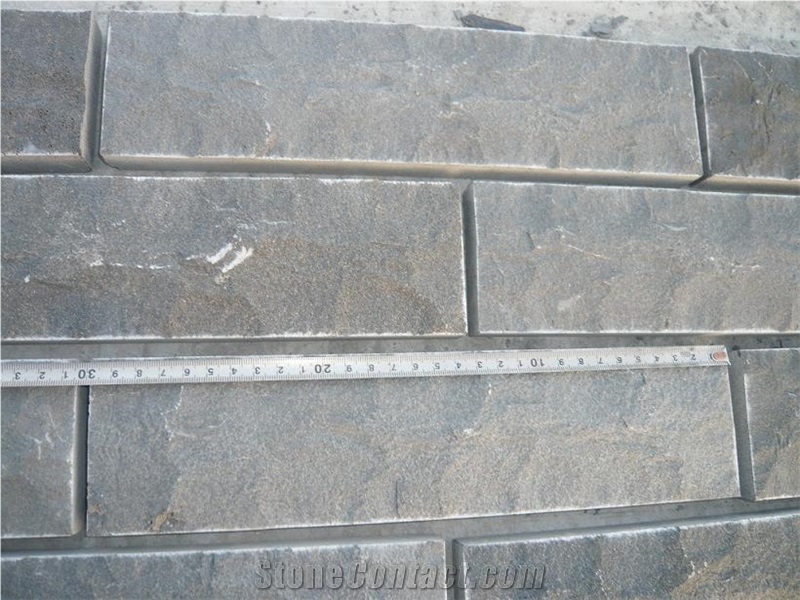 Black Andesite Basalt Natural Wall Stone
