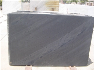 Coral Black Slate, Phyllite Black Slate Slabs & Tiles
