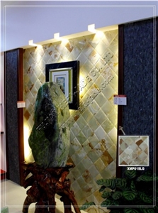 Green Jade Mosaic Tile (XMP015LG), Green Onyx Mosaic