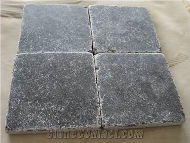 China Antique Black Limestone Slab