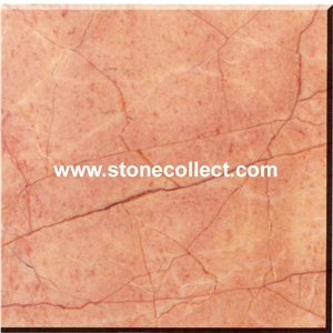 Beige with Red Marble Tiles and Slabs