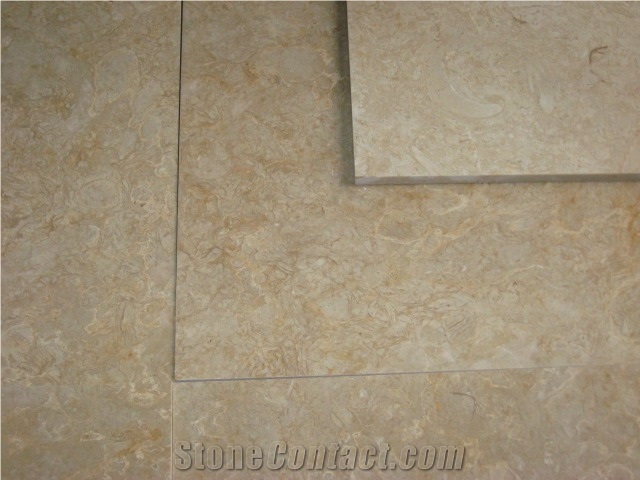 Perlato Svevo Limestone Tile, Italy Yellow Limestone