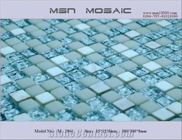 New Glass Mosaic with Good Quality and High Standing