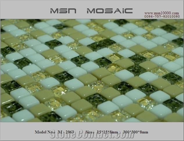 New Glass Mosaic with Good Quality and High Standing